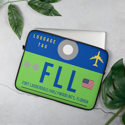 FLL - Fort Lauderdale/Hollywood Int'l Airport - Laptop Sleeve